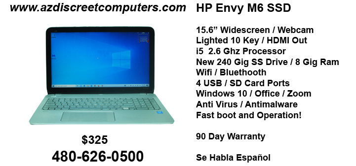 HP Envy M6 SSD 2